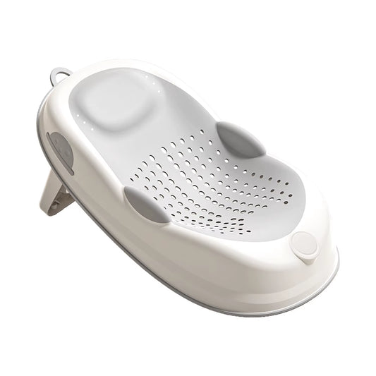Ergonomic Infant Bath Support Seat with Non-Slip Mat for Safe and Comfortable Baby Bathing